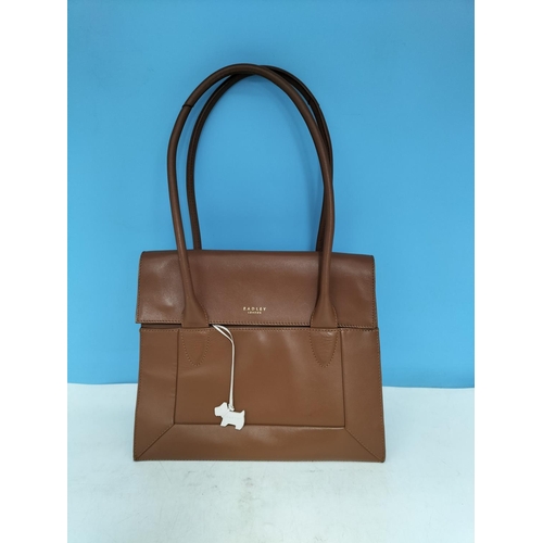 177 - Radley Bovine Leather Long Handled Handbag, Style #12606.