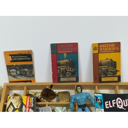 183 - Collection of Mixed items to include Sectioned Display Case, Disposable Medical Masks, daewoo Dustba... 