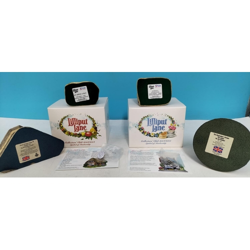 423 - Collection of Lilliput Lane and David Winter Cottages/Houses (8) to include Boxed Lilliput Lane Coll... 