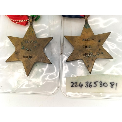 447 - Collection of War Medals (6) to include Treaty of Paris Crimean War Medal Dated May 1856, 1939-1945 ... 