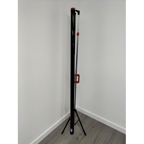 455 - Jessop's Tripod White Projector Screen. 180cm x180cm. Boxed