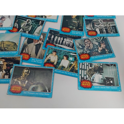13 - 31 x Original Topps Trading Cards 'Star Wars Series 1' 1977.