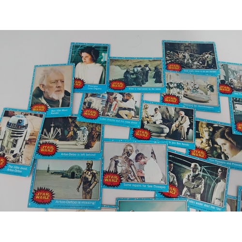 13 - 31 x Original Topps Trading Cards 'Star Wars Series 1' 1977.