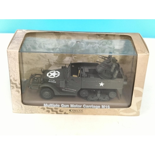 19 - Collection of Boxed Die-Cast Military Vehicles (5) to include Solido Half Truck M3 No 244, Solido 60... 