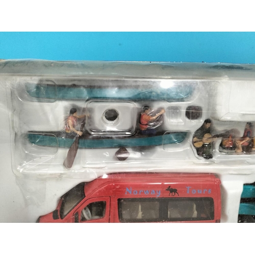 20 - Collection of Die-Cast Vehicles (5) to include Boxed Siku 2545 Mercedes Sprinter with Canoe Trailer ... 