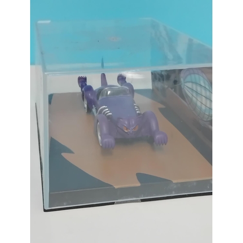 26 - Cased Eaglemoss Batman Vehicles (2), Bat Boat and Catmobile.