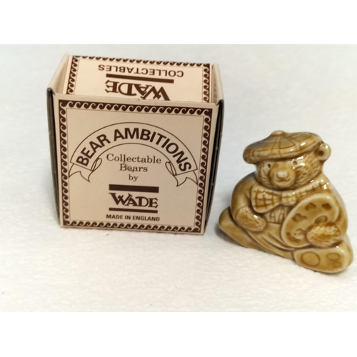 401 - Wade 'Bear Ambition' Whimsies (6) to include Sailor, Aviator, Artist (2 Boxed) plus 20 x Assorted Wh... 