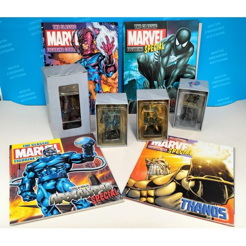105 - Eaglemoss 2006 Classic Marvel Figurine Specials (4) to include 'Galactus', 'Apocalypse', 'Thanos' an... 