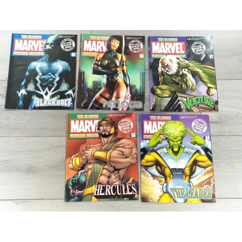 106 - Boxed Eaglemoss The Marvel Classic Figurine Collection 2008 Figures (25) with Magazines to include T... 