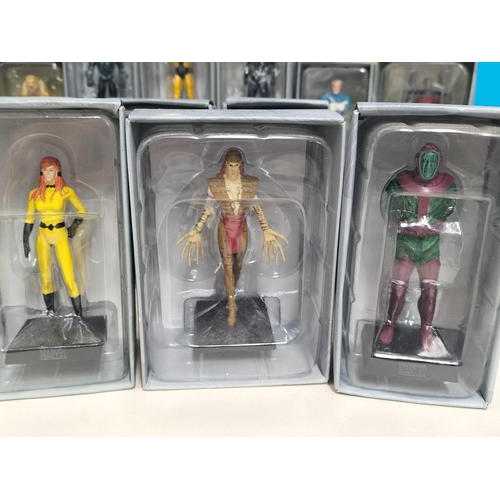 106 - Boxed Eaglemoss The Marvel Classic Figurine Collection 2008 Figures (25) with Magazines to include T... 