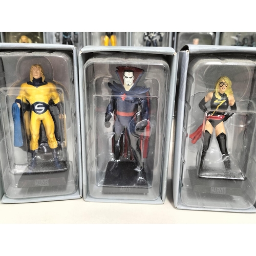 106 - Boxed Eaglemoss The Marvel Classic Figurine Collection 2008 Figures (25) with Magazines to include T... 