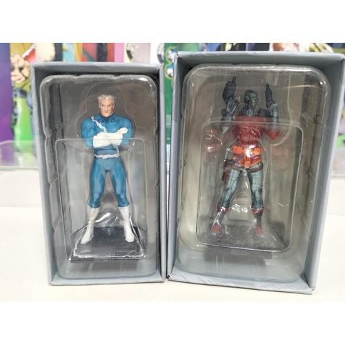 106 - Boxed Eaglemoss The Marvel Classic Figurine Collection 2008 Figures (25) with Magazines to include T... 