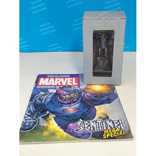 107 - Boxed Eaglemoss The Marvel Classic Figurine Collection 2008 Special Pieces (5) with Magazines to inc... 