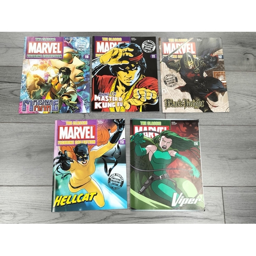 111 - Boxed Eaglemoss The Marvel Classic Figurine Collection 2009 Figures (25) with Magazines to include V... 