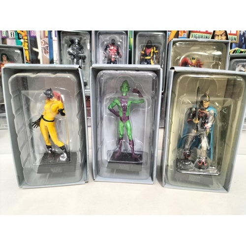 111 - Boxed Eaglemoss The Marvel Classic Figurine Collection 2009 Figures (25) with Magazines to include V... 