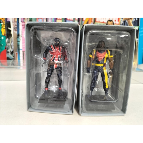 111 - Boxed Eaglemoss The Marvel Classic Figurine Collection 2009 Figures (25) with Magazines to include V... 