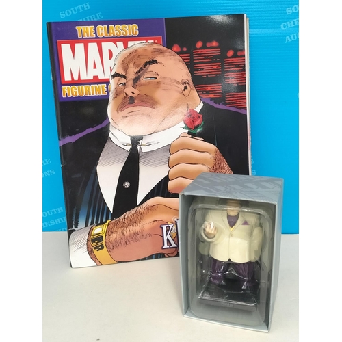 112 - Boxed Eaglemoss The Marvel Classic Figurine Collection 2009 Special Pieces (5) with Magazines to inc... 