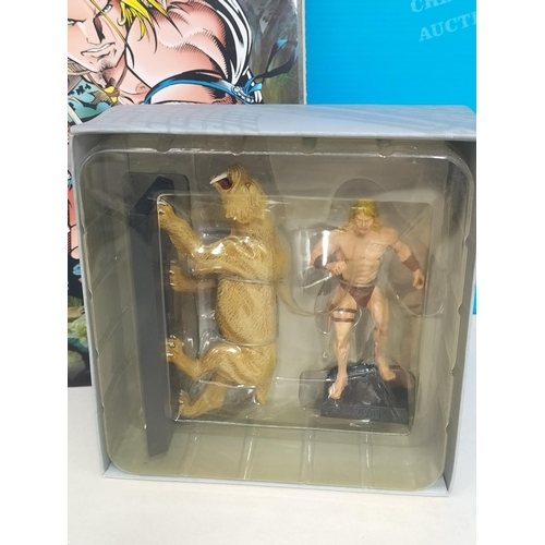 112 - Boxed Eaglemoss The Marvel Classic Figurine Collection 2009 Special Pieces (5) with Magazines to inc... 