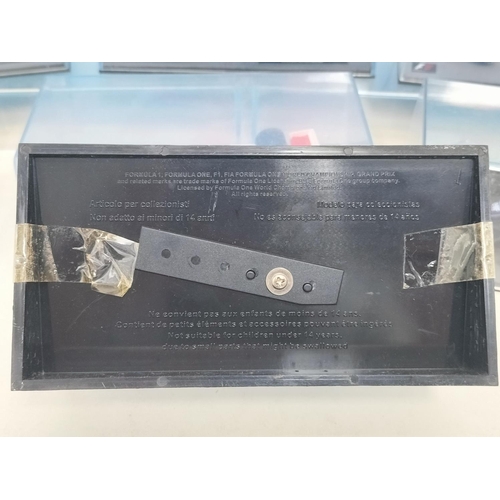 47 - Cased Altaya/Panini F1 Car Collection 1:43 Scale Vehicles (7) to include Michael Schumacher Ferrari ... 