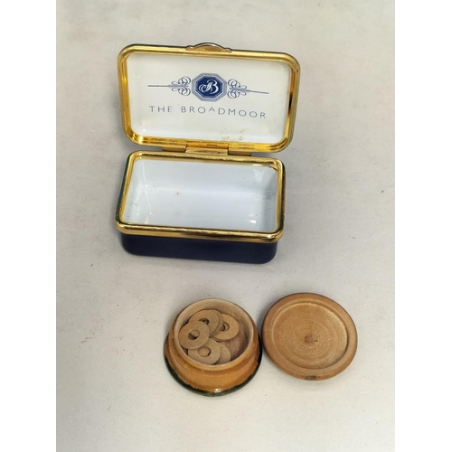 366 - Collection of Enamelled Pill Pots to include Crummles, Ashley Copper, Staffordshire Enamels, etc.