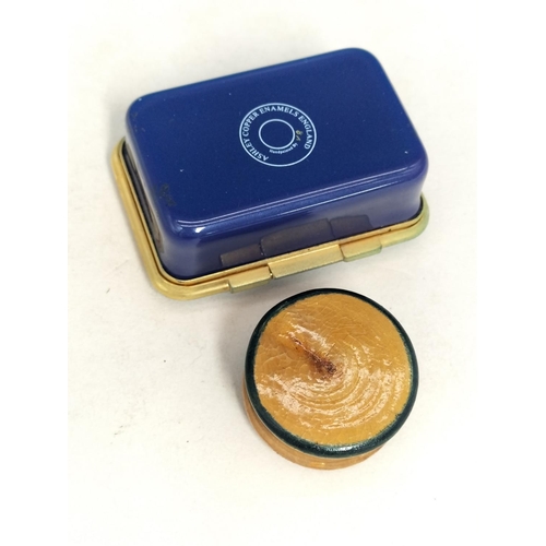 366 - Collection of Enamelled Pill Pots to include Crummles, Ashley Copper, Staffordshire Enamels, etc.