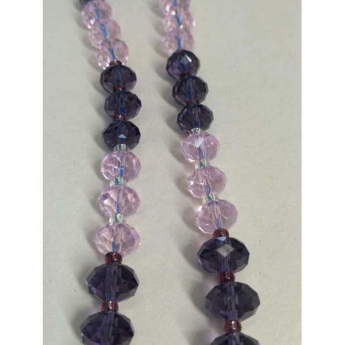 367 - Assorted Glass and Agate Bead Necklaces (3) to include Haematite, Agate Discs and Faceted Beads. All... 