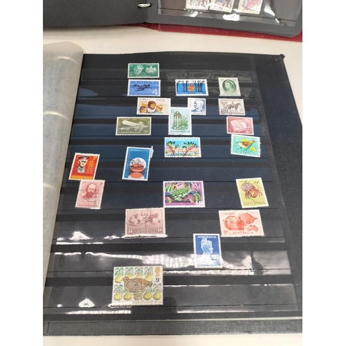 374 - Stamp Albums (2) plus Cigarette Card Albums (2).