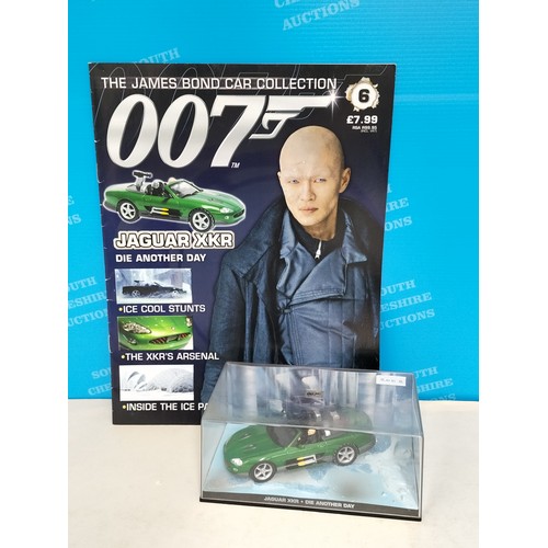 130 - Eaglemoss James Bond 007 Cased Die-Cast Vehicles (5) with Magazines to include 2002 'Die Another Day... 
