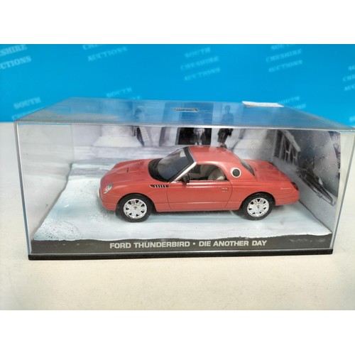 130 - Eaglemoss James Bond 007 Cased Die-Cast Vehicles (5) with Magazines to include 2002 'Die Another Day... 