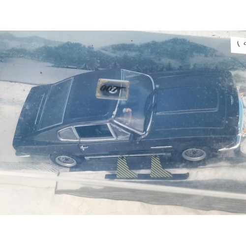 116 - Eaglemoss James Bond 007 Cased Die-Cast Vehicles (3) with Magazines to include 1987 'The Living Dayl... 