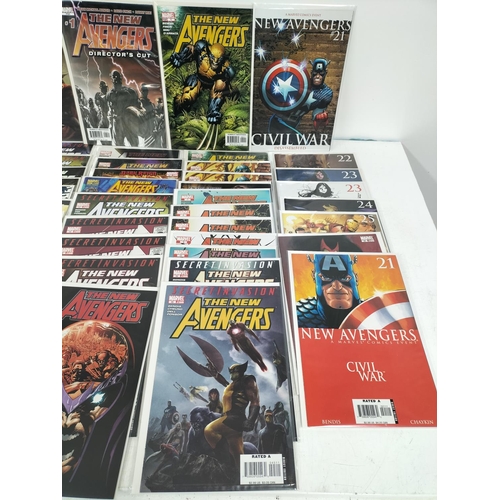 110 - Collection of Marvel 2006- 2010 New Avengers Comics (Approx 80) to include Annuals No 1 x 2 and No 2... 