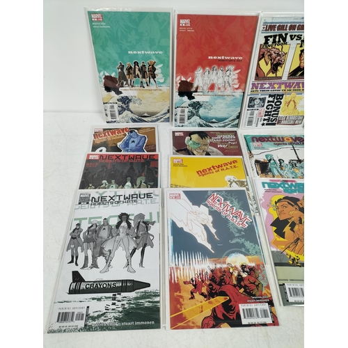 113 - Collection of Marvel Nextwave 2006 Comics (14) to include Nos 1, 1 Directors Cut, 2, 3, 4, 5, 5 Vari... 