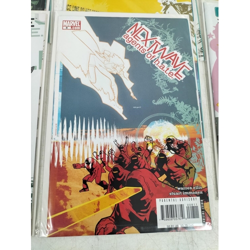 113 - Collection of Marvel Nextwave 2006 Comics (14) to include Nos 1, 1 Directors Cut, 2, 3, 4, 5, 5 Vari... 