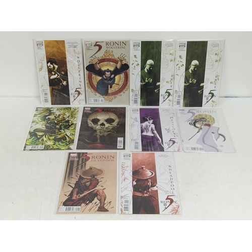 121 - Marvel Comics 2011 Ronin Limited Edition of 5. Complete plus 1 Variant, Extra 2 plus Variant, 4 Vari... 