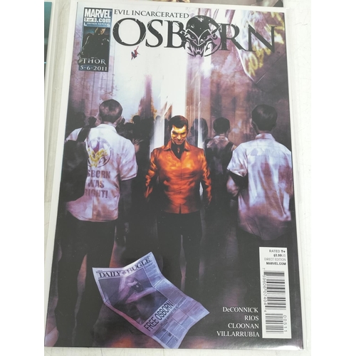 122 - Collection of Marvel Comics (16) to include Osborn Evil Incarcerated Limited Edition of 5 Complete, ... 