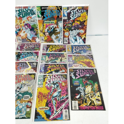 123 - Marvel 1992 'The Silver Surfer' Comics (20) to include Nos 71, 72, 73, 74, 77, 78, 79, 80, 81, 82, 8... 