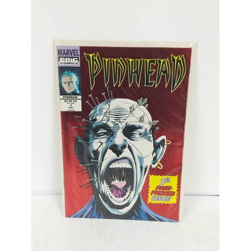 126 - Marvel Comics (4) to include Obama Inaugural 2009 Edition, Pinhead 1993, The Uncanny X-Men Nos 281 a... 