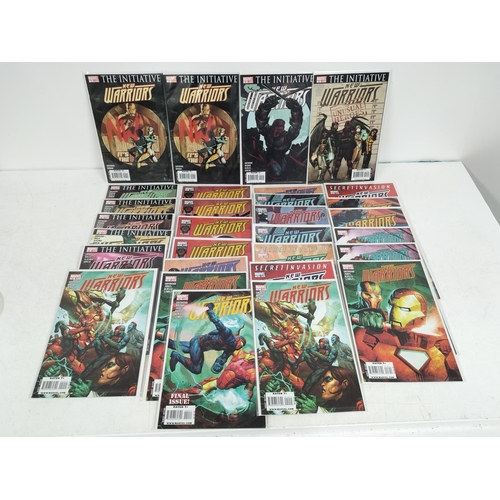129 - Collection of Marvel 2007 'The New Warriors' (30) Nos 1x2, 2, 3, 4, 5, 6, 7, 8, 9x2, 10x2, 11x2, 12,... 