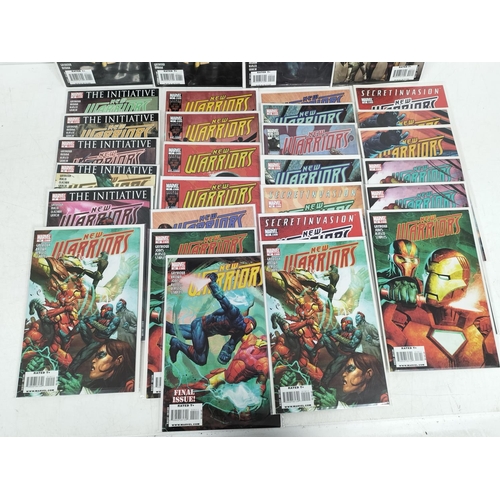 129 - Collection of Marvel 2007 'The New Warriors' (30) Nos 1x2, 2, 3, 4, 5, 6, 7, 8, 9x2, 10x2, 11x2, 12,... 