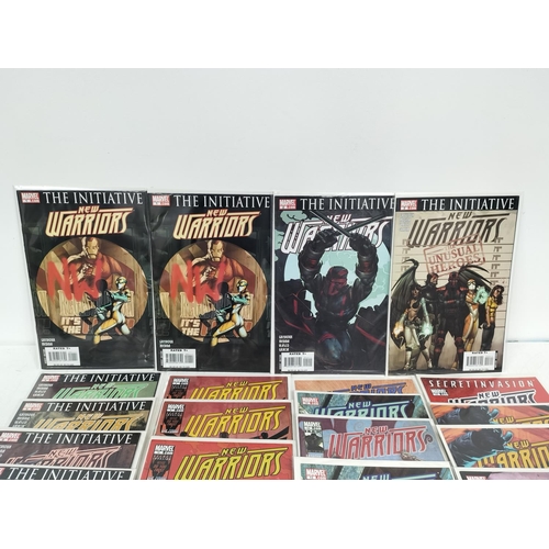 129 - Collection of Marvel 2007 'The New Warriors' (30) Nos 1x2, 2, 3, 4, 5, 6, 7, 8, 9x2, 10x2, 11x2, 12,... 