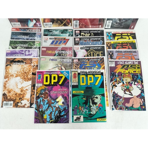 131 - Collection of Nixed Marvel New Universal Comics (23) to include 2006 PSI Force Nos 1, 12, 13, 14, 19... 