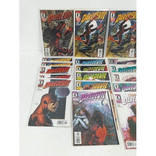 133 - Marvel Knights Vol 2 1998 Daredevil The Man with No Fear Nos 1, 2x2, 2Variant, 3x2, 4x3, 5, 6, 7, 8,... 