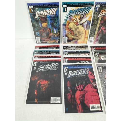 134 - Marvel Knights Vol 2 2001 Daredevil The Man with No Fear Nos 21, 22, 23, 24, 26, 27, 29, 31, 32, 33,... 