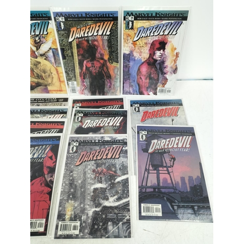 134 - Marvel Knights Vol 2 2001 Daredevil The Man with No Fear Nos 21, 22, 23, 24, 26, 27, 29, 31, 32, 33,... 