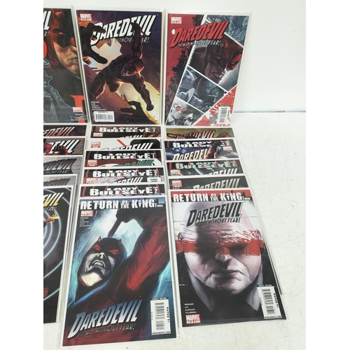 138 - Marvel Knights Vol 2 2007 Daredevil The Man with No Fear Nos 101, 102, 103, 104, 105, 106x2, 107, 10... 
