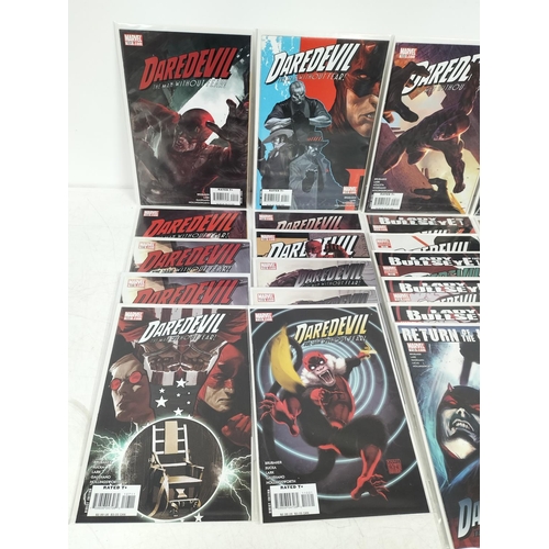138 - Marvel Knights Vol 2 2007 Daredevil The Man with No Fear Nos 101, 102, 103, 104, 105, 106x2, 107, 10... 