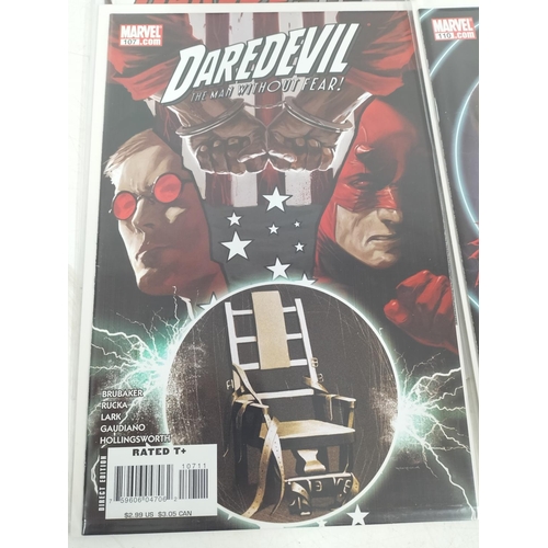 138 - Marvel Knights Vol 2 2007 Daredevil The Man with No Fear Nos 101, 102, 103, 104, 105, 106x2, 107, 10... 