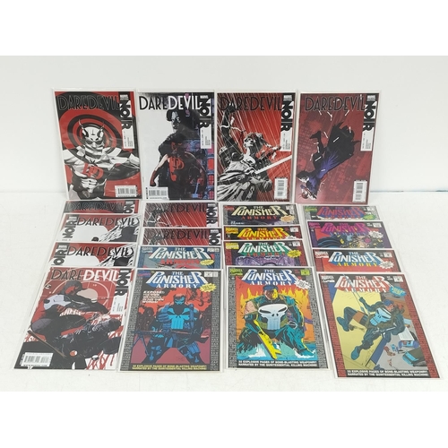 141 - Marvel Comics Daredevil Noir 2009 (10) to include 1x2 Variants, 2, 2x2 Variants, 3, 3x3 Variants, 4 ... 