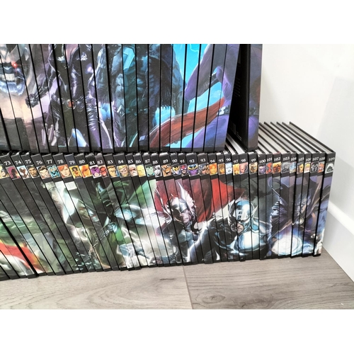 100A - Complete Set Nos 1 - 160  Marvel Hardback  Ultimate Graphic Novels Collection, Black Cover.