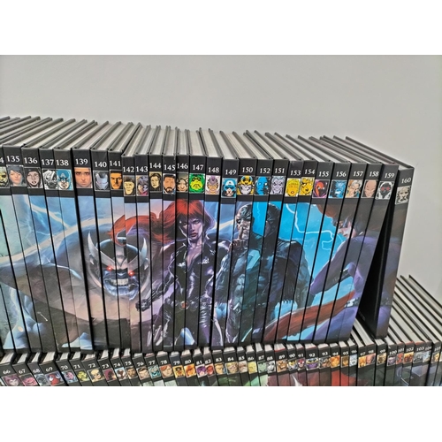 100A - Complete Set Nos 1 - 160  Marvel Hardback  Ultimate Graphic Novels Collection, Black Cover.